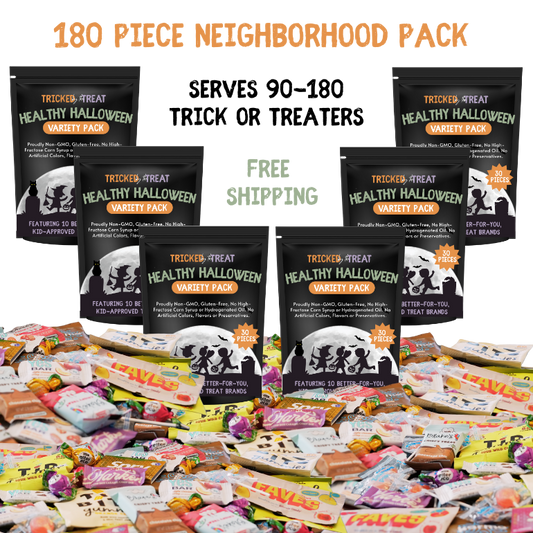 Healthy Halloween Variety Pack (180 Pieces)