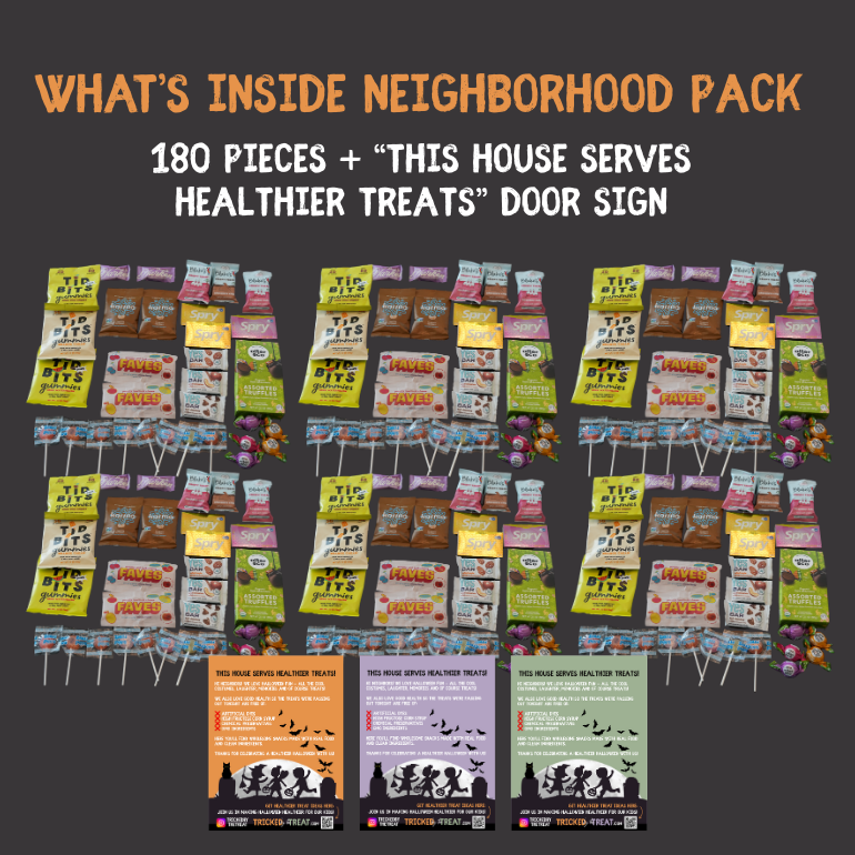 Healthy Halloween Variety Pack (180 Pieces)